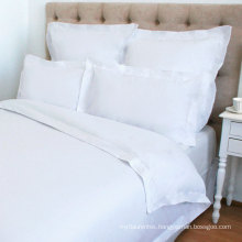 high quality white color 100% cotton king size duvet cover sets